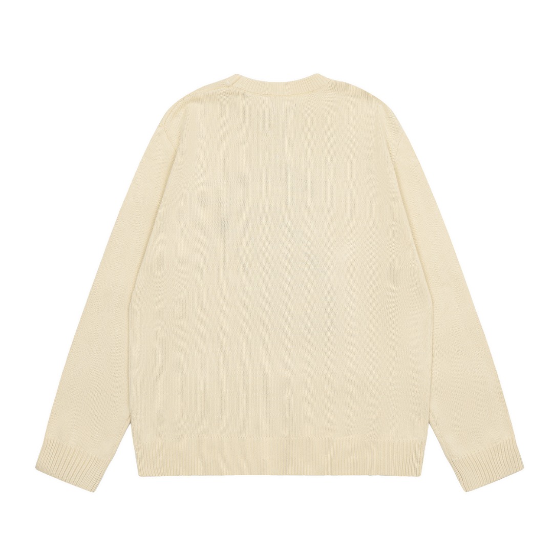 Stussy Hairy Plaid Cardigan Sweater