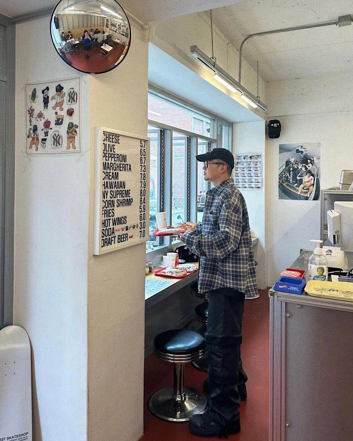 Far Archive Flannel Tassel Blue Plaid Shirt