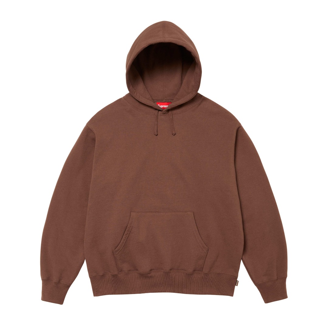 Supreme 22FW Satin Appliqué Hooded Sweatshirt