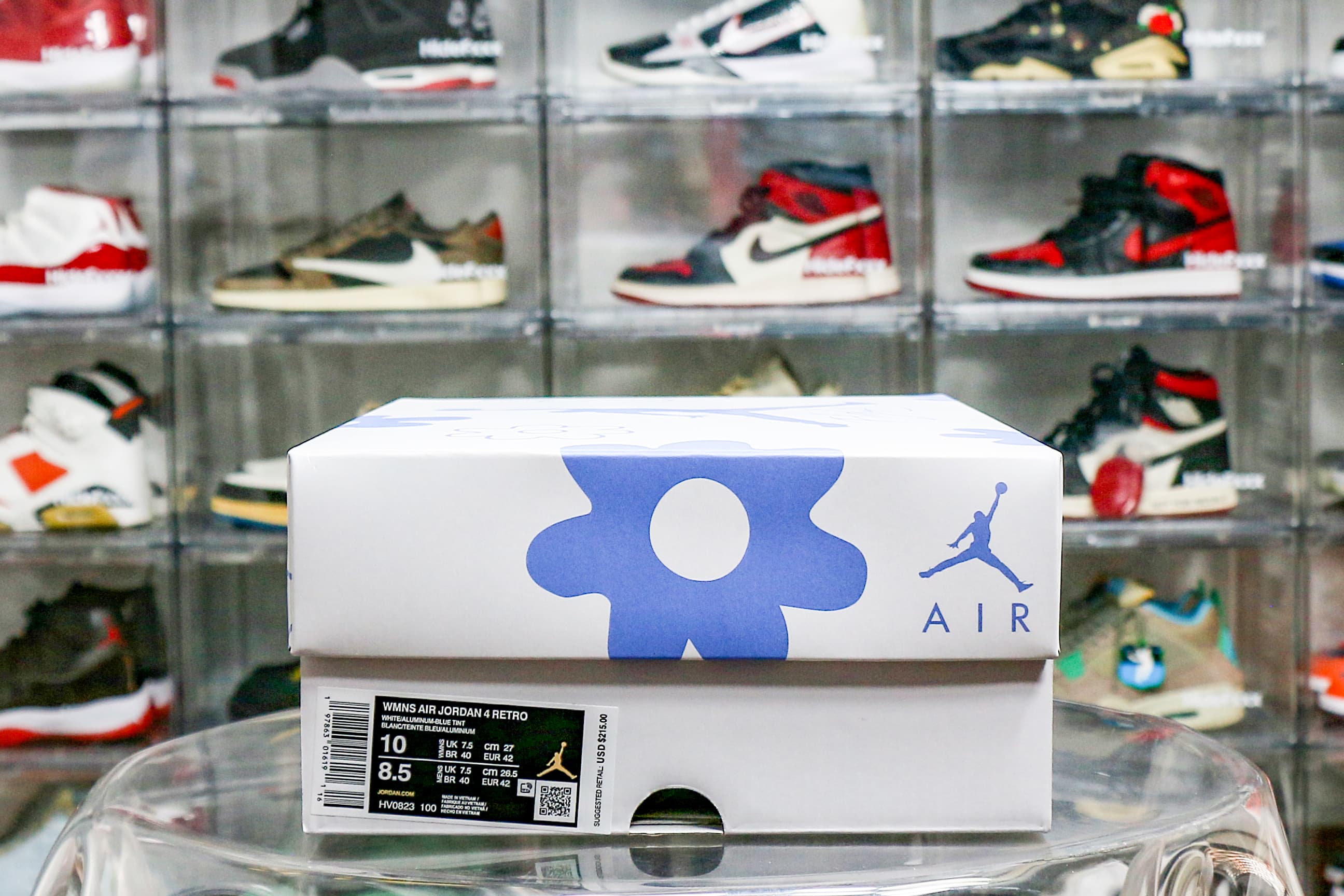 Air Jordan 4 “Forget Me Not / Aluminum”