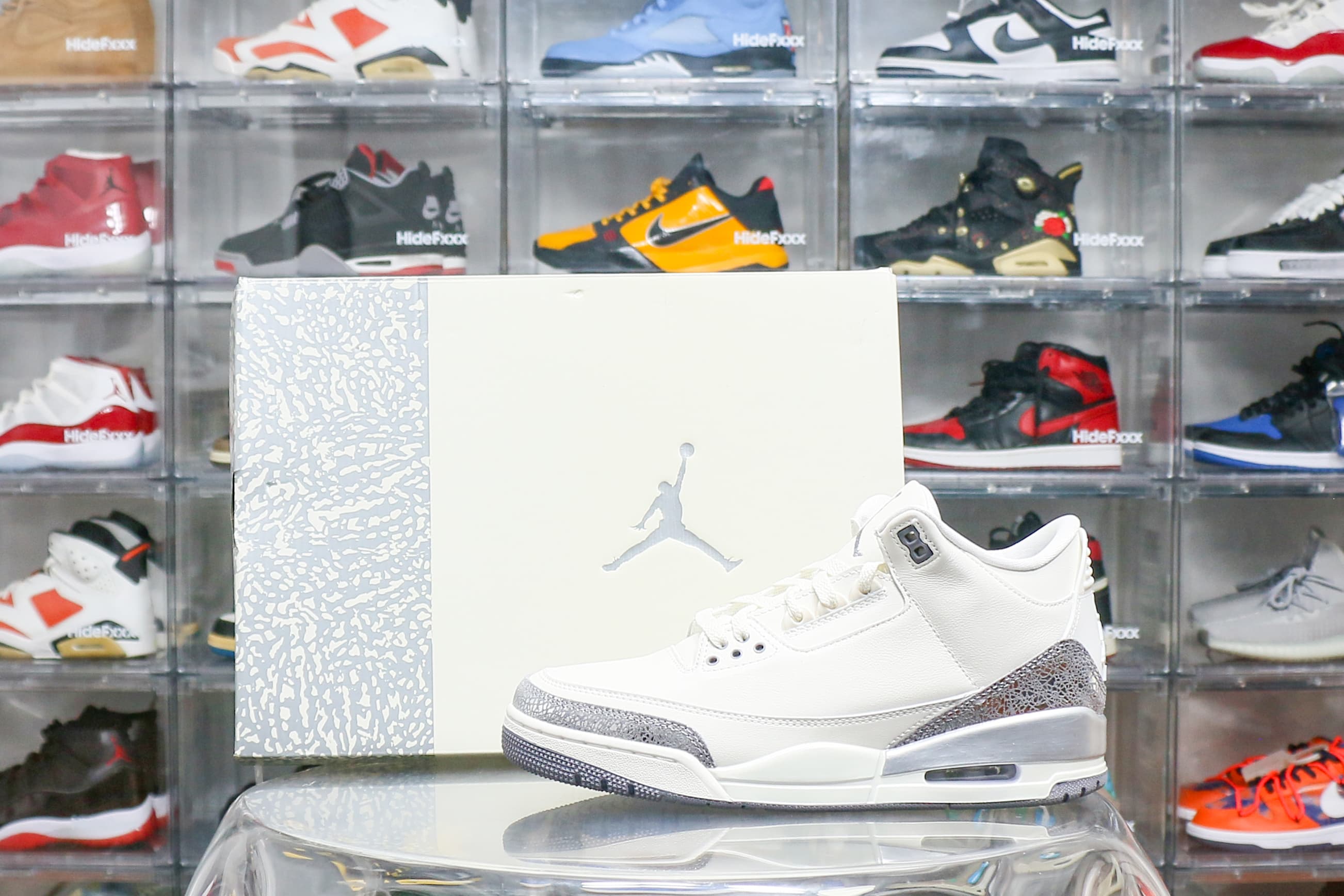 Air Jordan 3 Retro Sail Cement Grey 2025 (Ln5 A1)