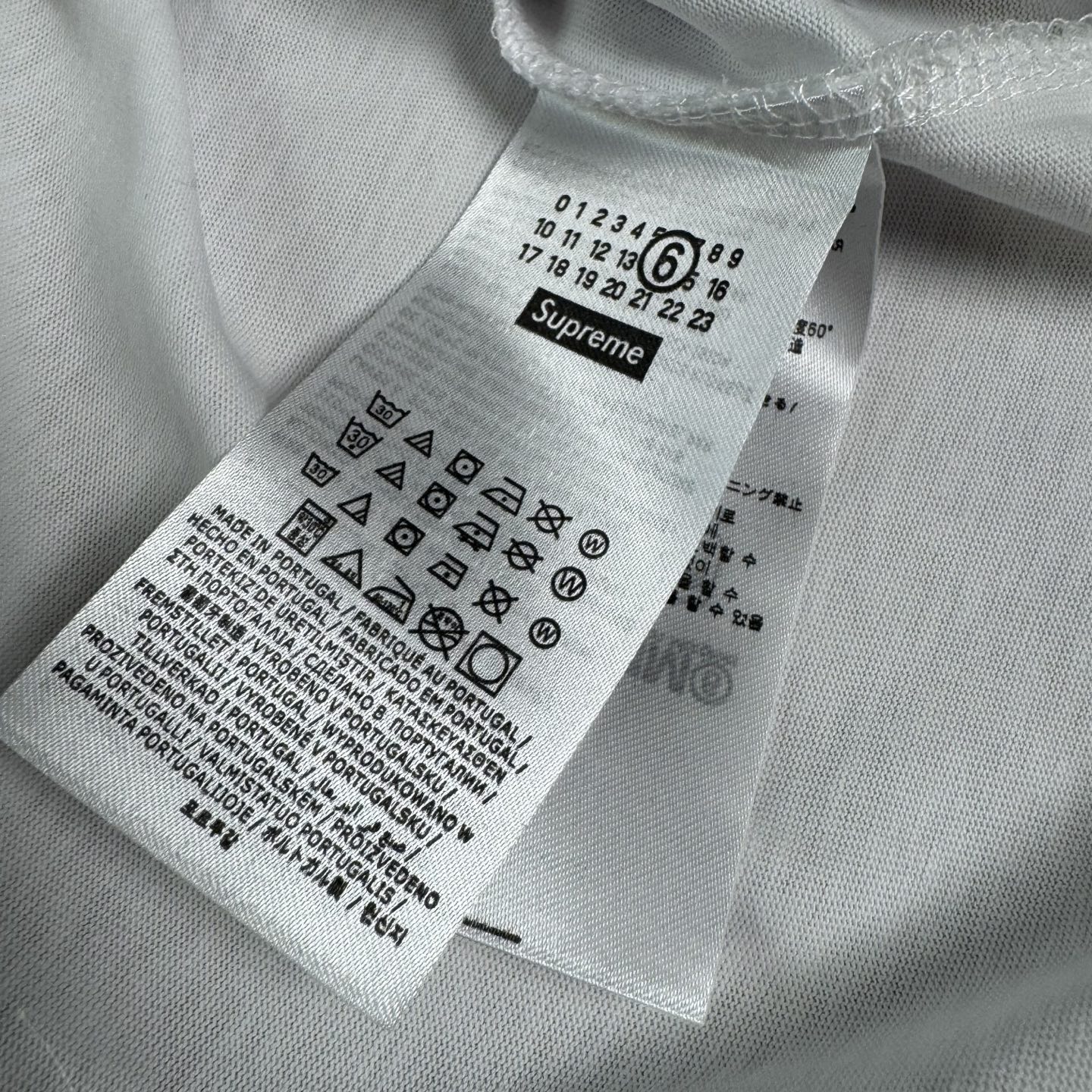 Supreme MM6 Box Logo Tee