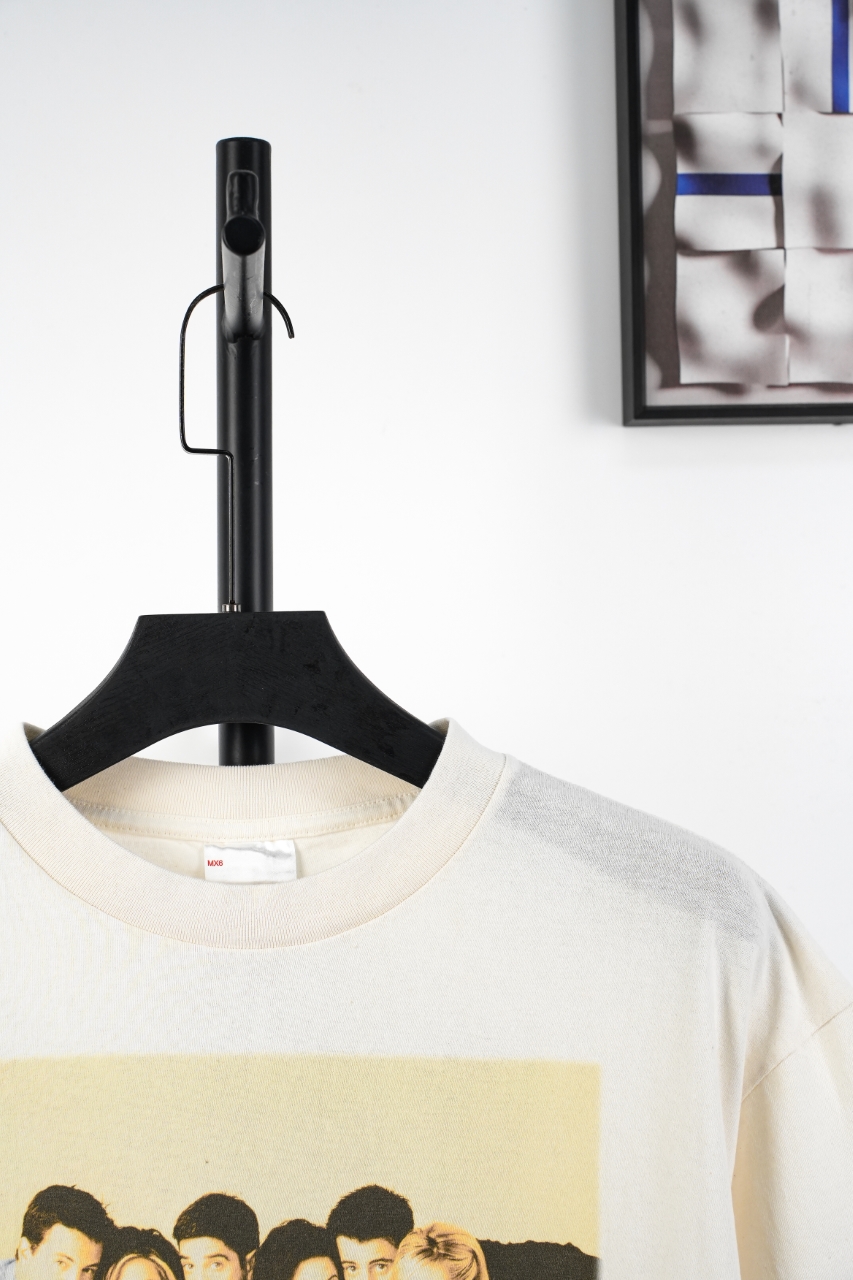 Balanciag@ Friends White Tee