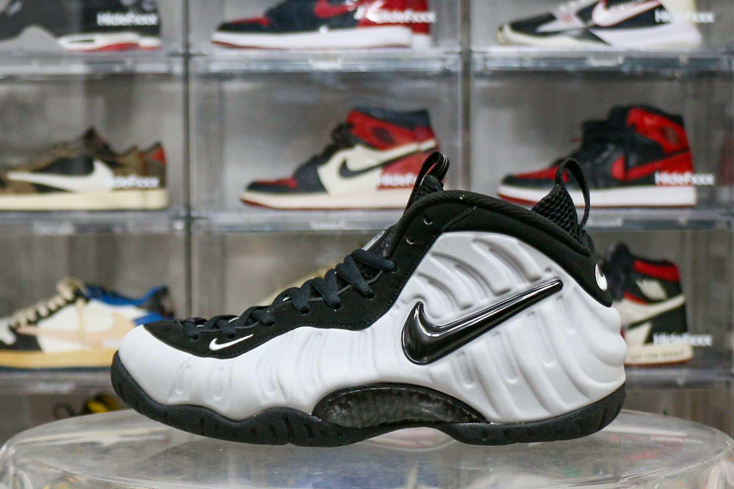 Air Foamposite Pro Wolf Grey