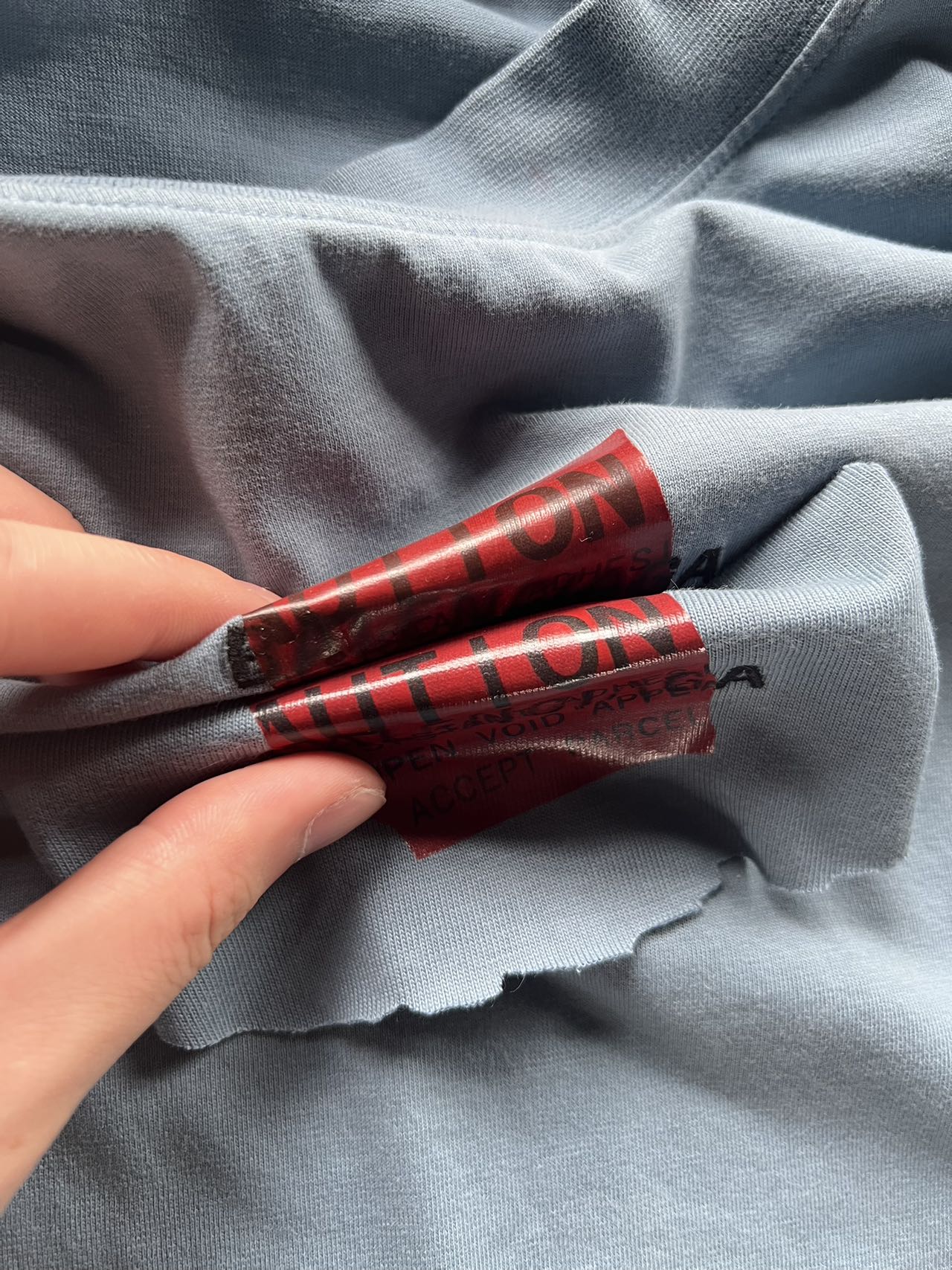 Balanciag@ Embroidery Adhesive Tee