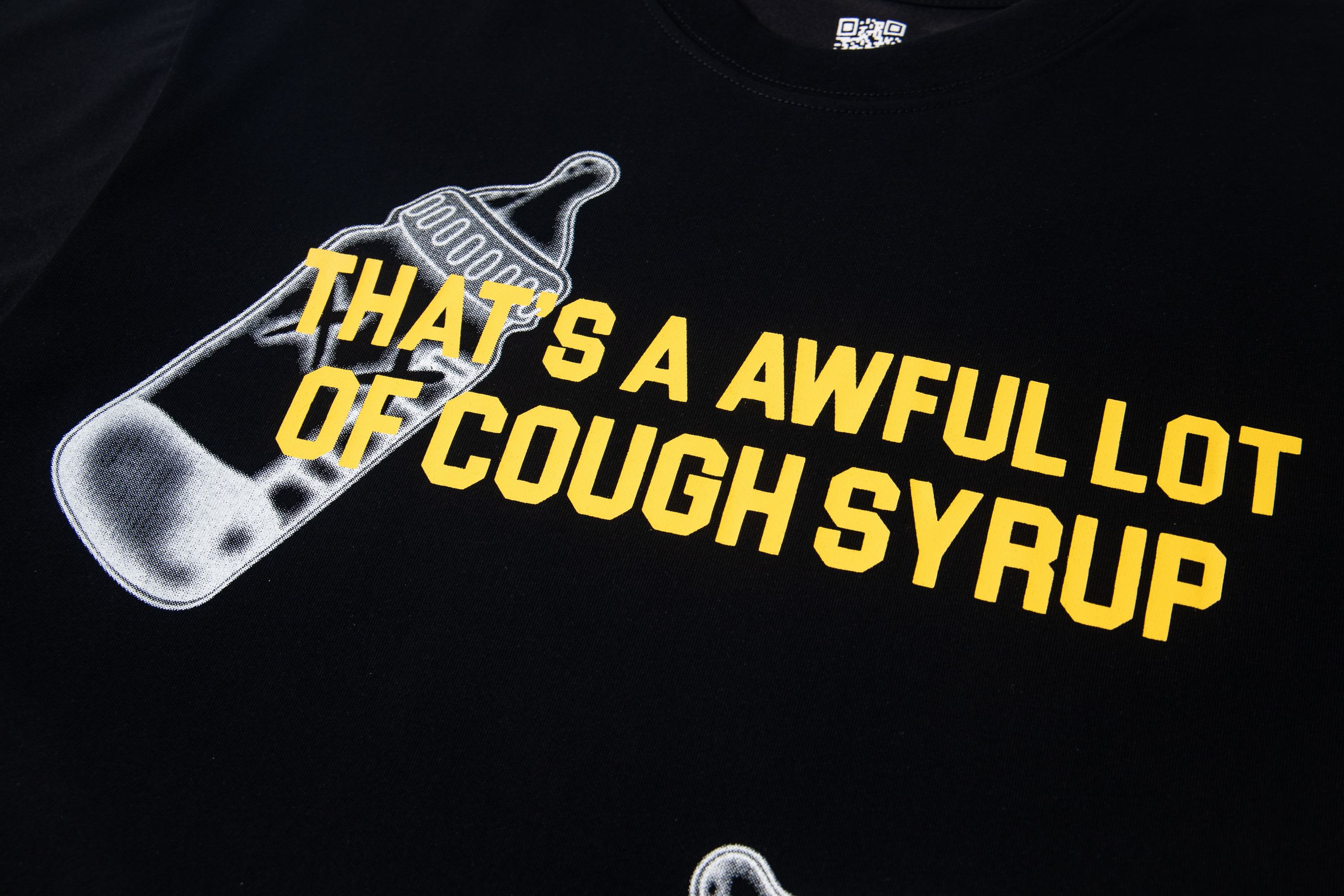 THAT’S A AWFUL LOT OF COUGH SYRUP Baby Bottle Tee